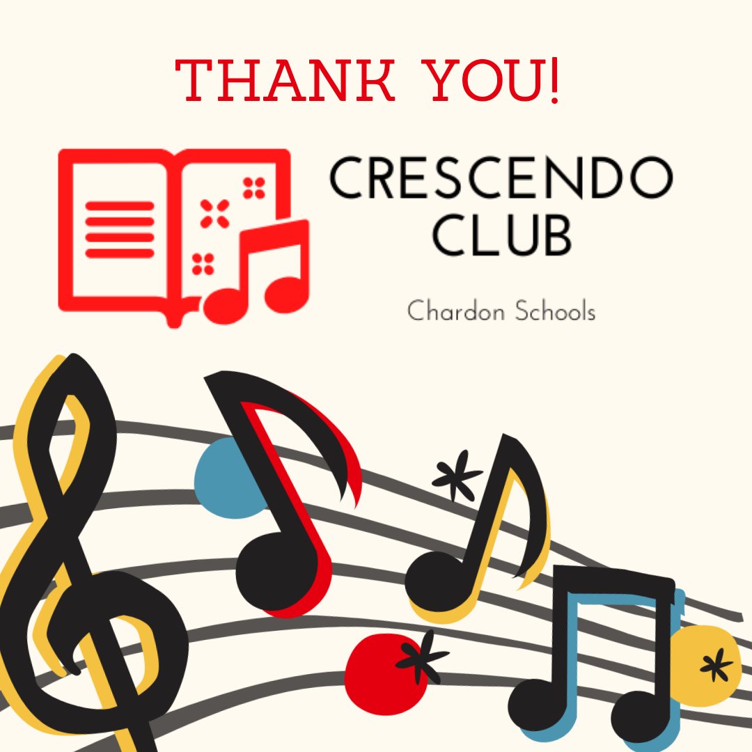 Crescendo_Club's tweet photo. Thank you to our community of parents, friends and supporters! Our virtual #tagday2020 was a huge success and we exceeded our $10k goal. Your generous donations help support our music programs at @ChardonSchools. #topperup https://t.co/TuNz9cqngD