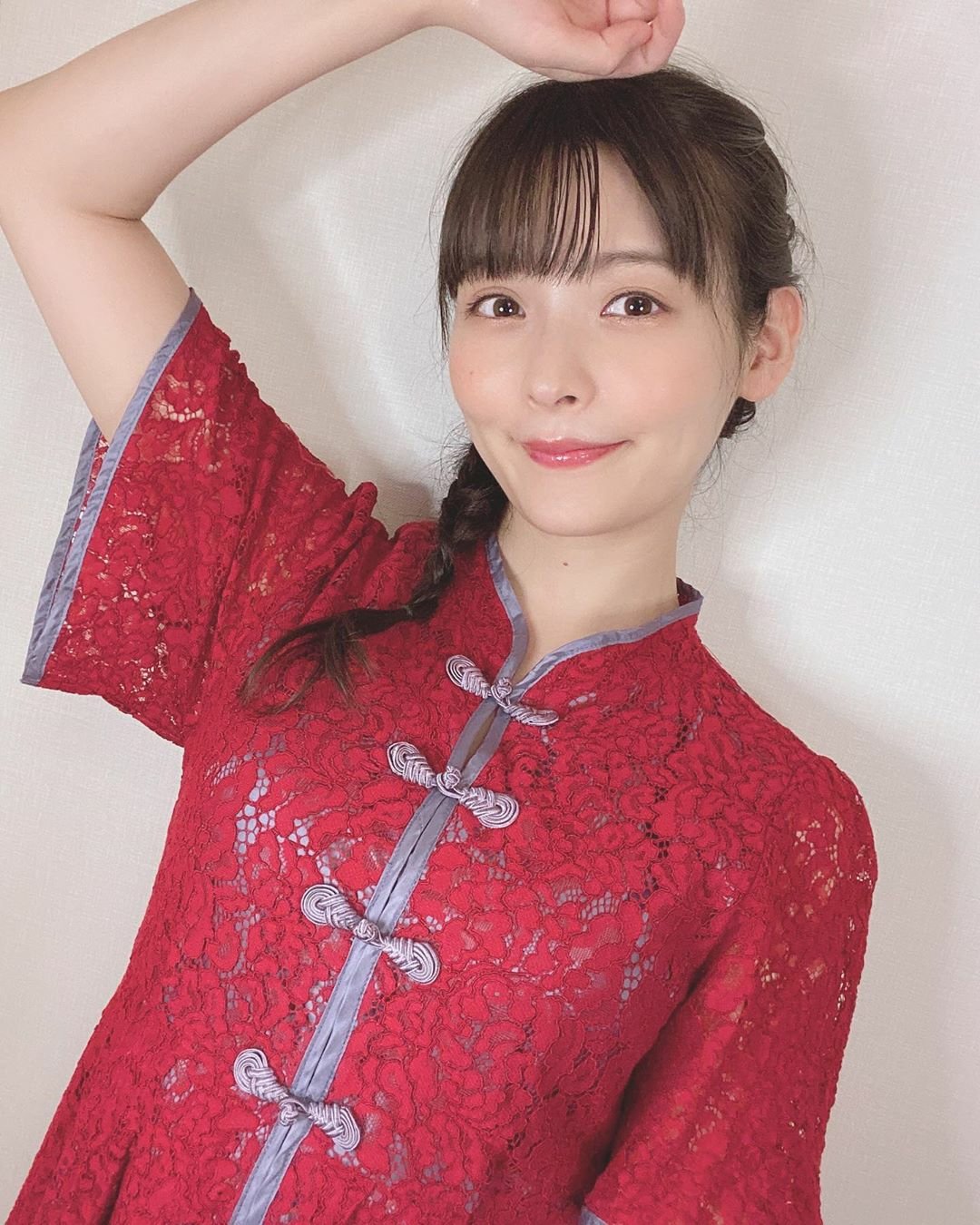 【PAMEO POSE】Mandarin Button Dress PAMEO POSE（パメオポーズ）の「Mandarin Button Dress