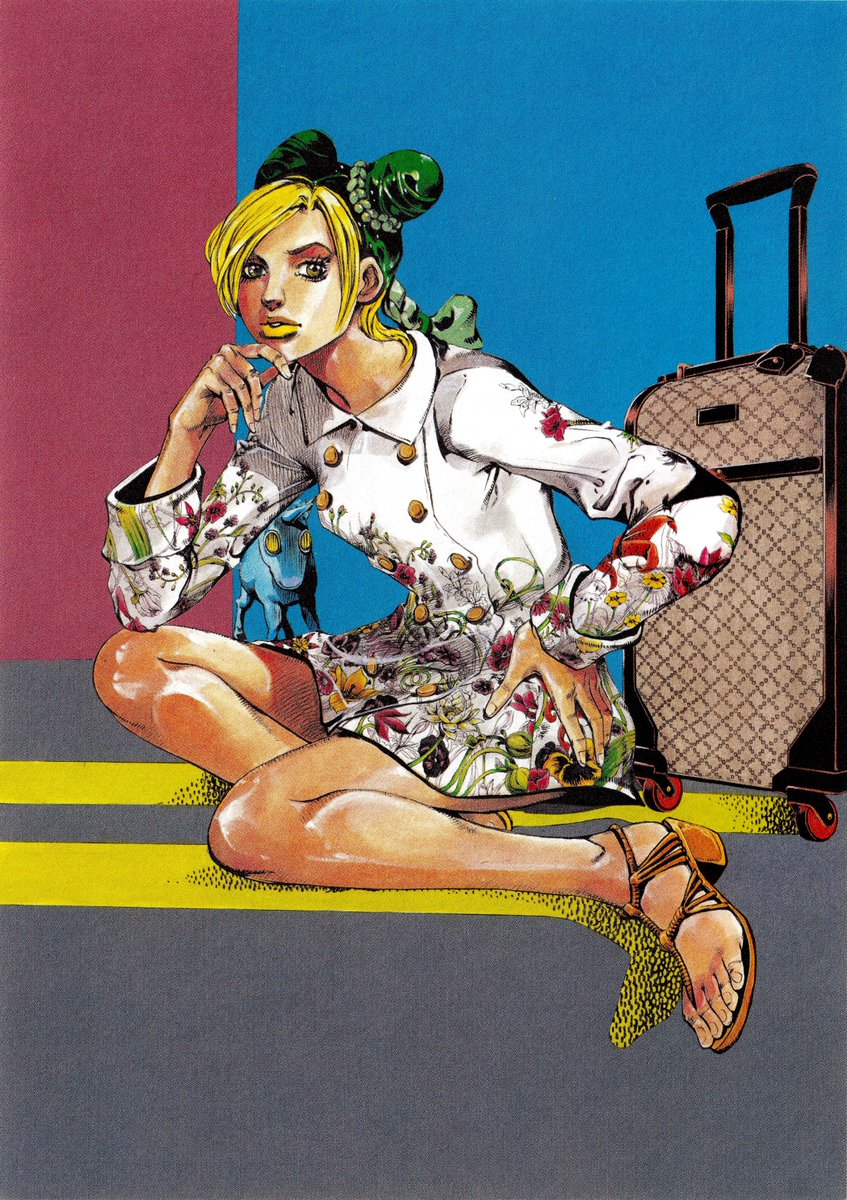 Rusten Konfrontere kød hirohiko 🥰 on Twitter: "Jolyne, Fly High With GUCCI ! (2012)  https://t.co/92r1dKyEtI" / Twitter