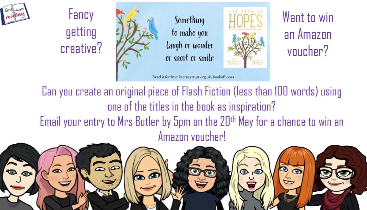MortimerCC's tweet photo. Don’t forget that the writing competition closes at 5pm on Wednesday. Get reading, writing and creating! Thank you - #EnglishTakeover 🌈💜 https://t.co/fadJM7MCFc