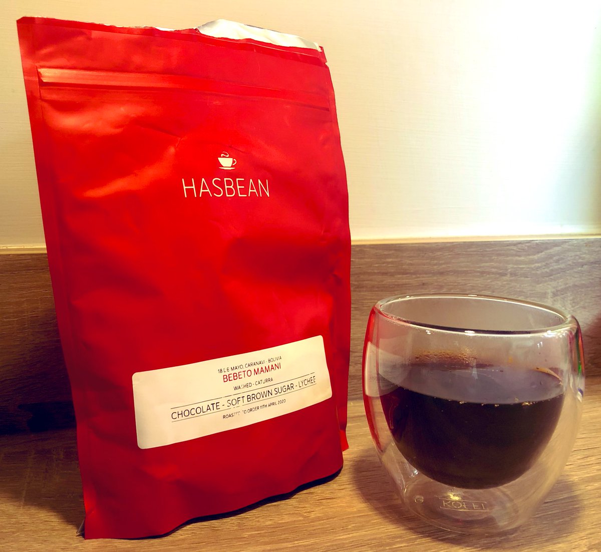 BrumCoffeeHunt's tweet photo. I have really enjoyed this over the last week. Great flavour, @hasbean have found a great single origin supplier. If you like filter, drip or Cafetière coffee then I highly recommend it. https://t.co/aPil0dyZ4B