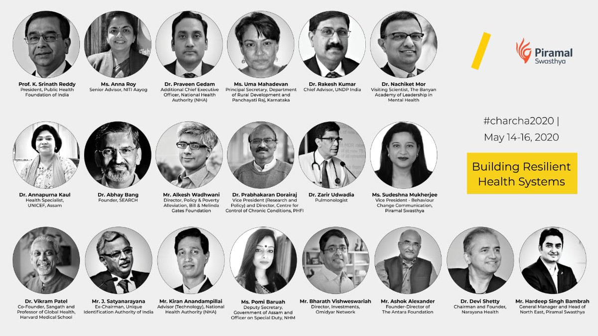 PiramalS's tweet photo. 8 Sessions | 20 experts | 6500+ viewers and counting.
 
The last 3 days at #charcha2020 gave us tremendous insights into the current situation &amp; potential solutions. We thank @thenudge_in and all partners, speakers who made this possible. 

Lets Continue The Charcha! https://t.co/nQrxS54qho