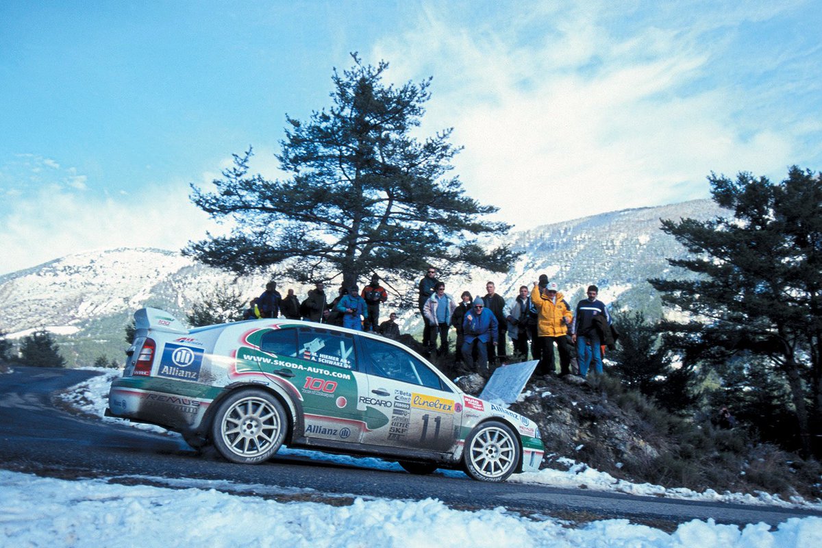 The_Gravel_Crew's tweet photo. The Skoda Octavia WRC an unsung tarmac WRC great? Really? Well, not quite, but everyone’s favourite Mladá Boleslav panzer was handier on ‘the black stuff’ than you might’ve thought: https://t.co/53bFdPo7fi
#TGC #schwarz #arminschwarz #octaviawrc #bouncingczechs #WRC https://t.co/perxIicJQy
