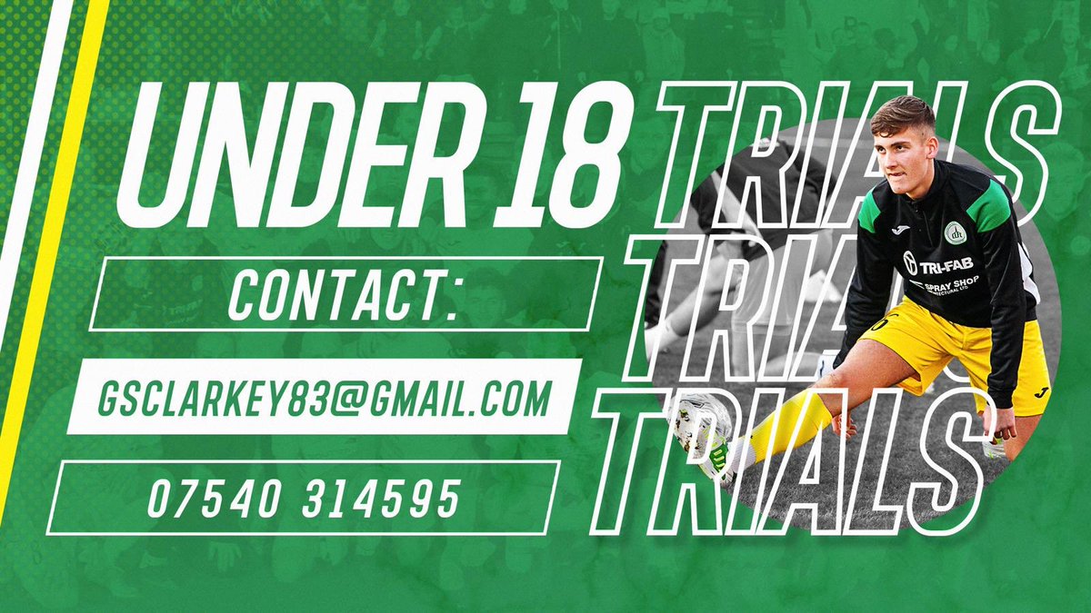 🙋‍♂️ We'll be holding trials for players wishing to join us for next season.

To register your interest contact manager Gary Clarke:

📩 gsclarkey83@gmail.com
📲 07540314595

🇳🇬 #UpTheChi