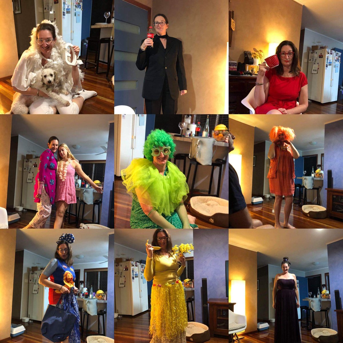 DarrenHallesy's tweet photo. @SBSEurovision My wife Michelle celebrating all the colours of #Eurovision for the #BigNightIn
LOVE YOU EUROVISION!!!! https://t.co/QDmSmByVnv