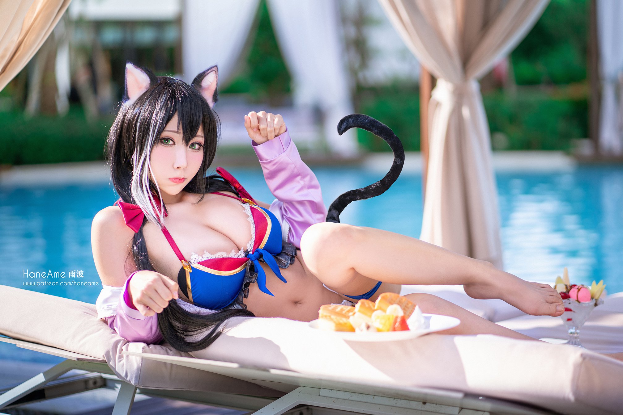 画像,#プリンセスコネクト　#キャルココナッツの木の背景はとても夏に見えます♥セットを入手▼▼-#PrincessConnectReDive #KiyaruI am …