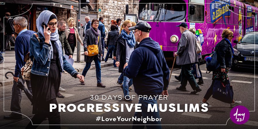 PLMissions's tweet photo. Day 23- Pray for progressive Muslims who are asking questions and seeking answers about faith to discover the truth found only in Christ. #LoveYourNeighbor https://t.co/E6MD5SZusd