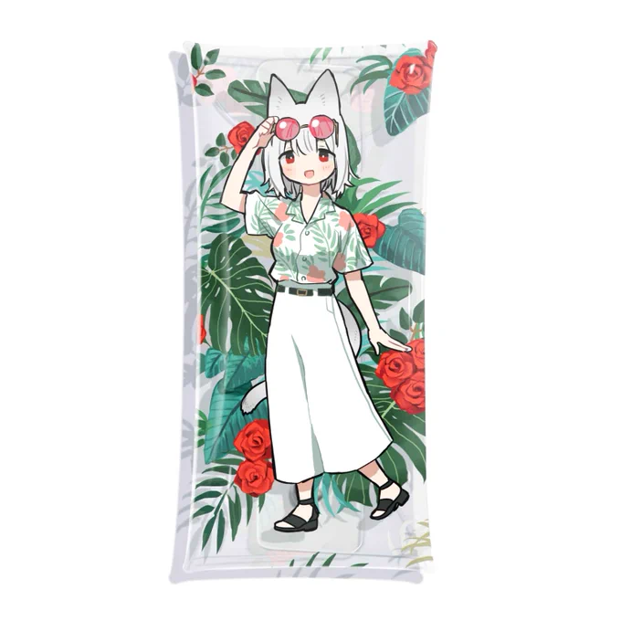 suzuriにクリアマルチケースの夏らしい絵柄を2種追加しました。
文房具、メガネ、小物入れに便利なサイズです。ぜひご覧ください…??

https://t.co/pn9qPD1JNR 
