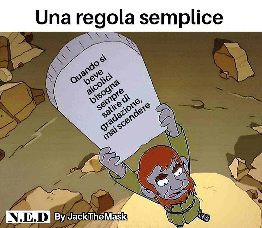 ENerdismo's tweet photo. Così dissero
#meme #memes #memeita #memeItalia #memedivertentiitalia #memedivertentiita #memeitaliani #memedivertentiitaliani #memeitalianiforever #nerdismo #nerdismoedintorni #jackthemask #alcool #alcolici #gradazionealcolica #vino #birra #alcolismo #futurama #futuramamemes https://t.co/64xgrgA4GX