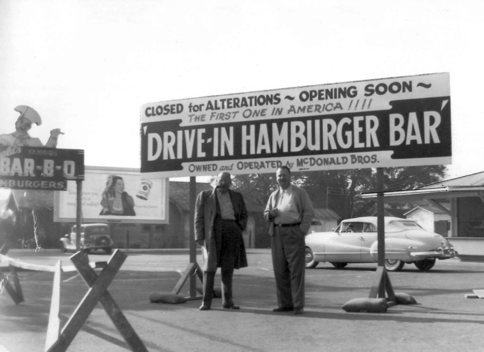 80 years ago on this day in 1940, the McDonald brothers opened the very first McDonald's in San Bernardino, California.