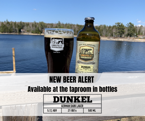 Our Dunkel, a dark german lager, just enough sweetness from the malt and well balanced with a little bittering on the backend. Light and crushable @ 5.1% ABV and 21 IBU's #NScraftBeer #Annapolis #drinklocal