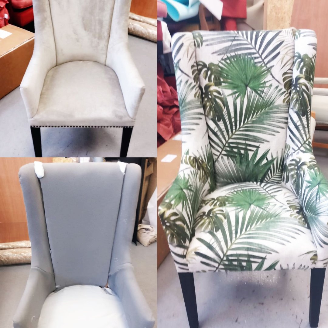 InteriorSurrey's tweet photo. From plain to an INSPIRING patterned chair. 

If you are interested in our Upholstery Service and would like a quote, please send us a photo of the furniture via e-mail and a brief description of the work required.

info@interior-fabrics.co.uk

#reupholstery #upholstery #armchair https://t.co/7xuNATkI32