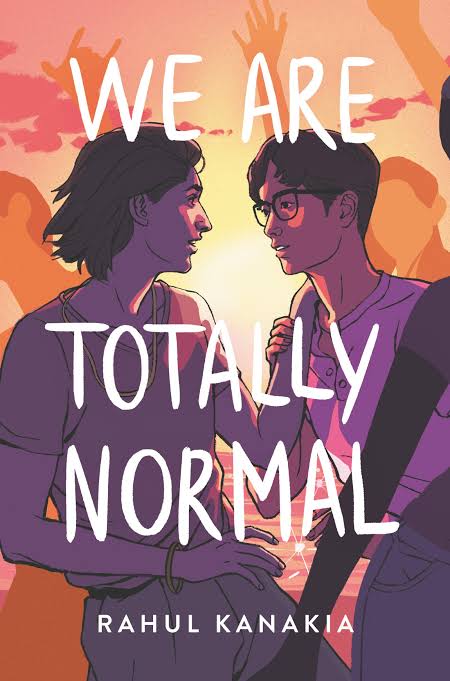  Day 16 We Are Totally Normal has such a breathtaking sunset cover! Definitely planning on reading this one soon  #AsianHeritageMonth  