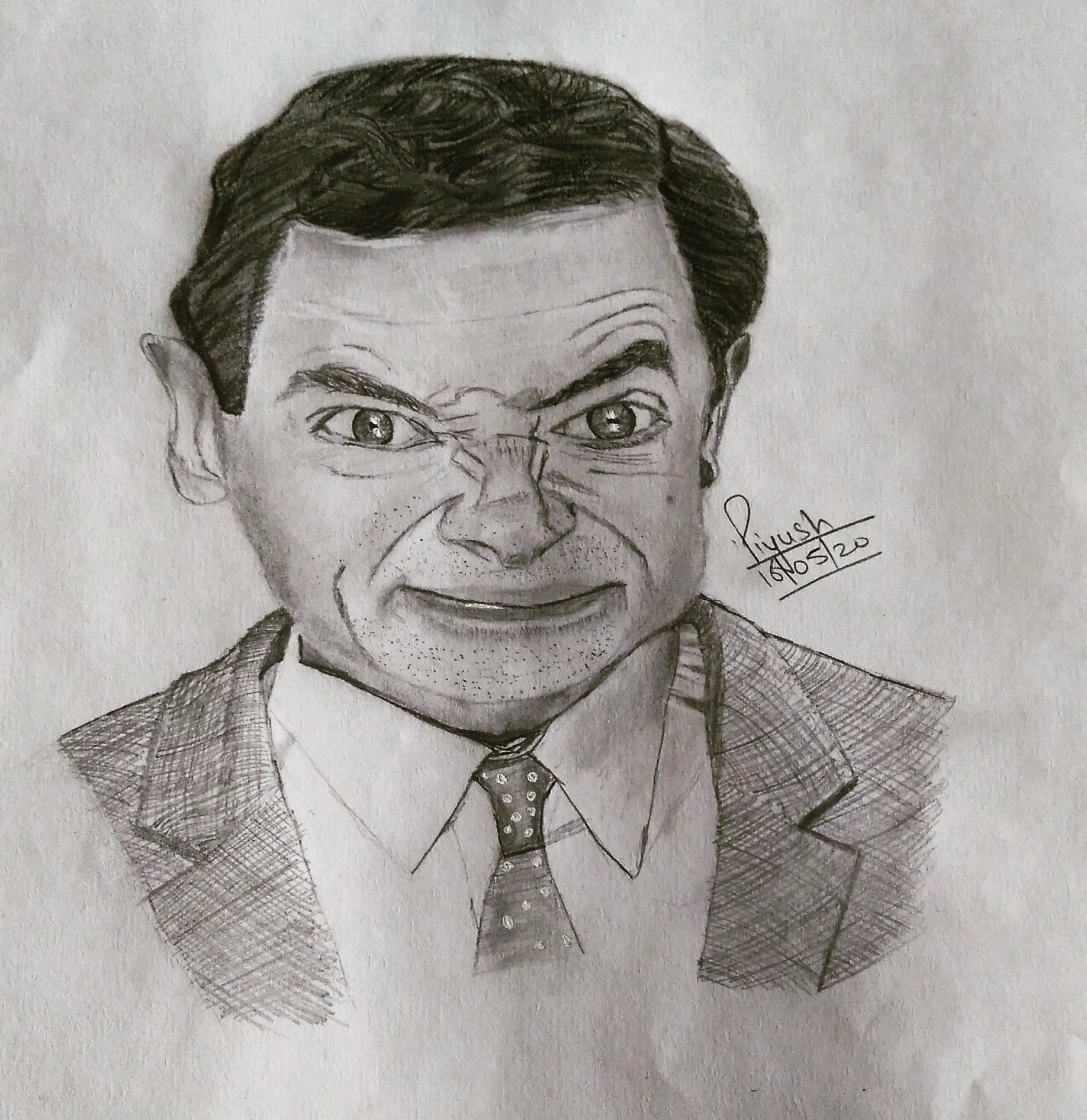 Discover more than 73 mr bean sketch super hot in.eteachers