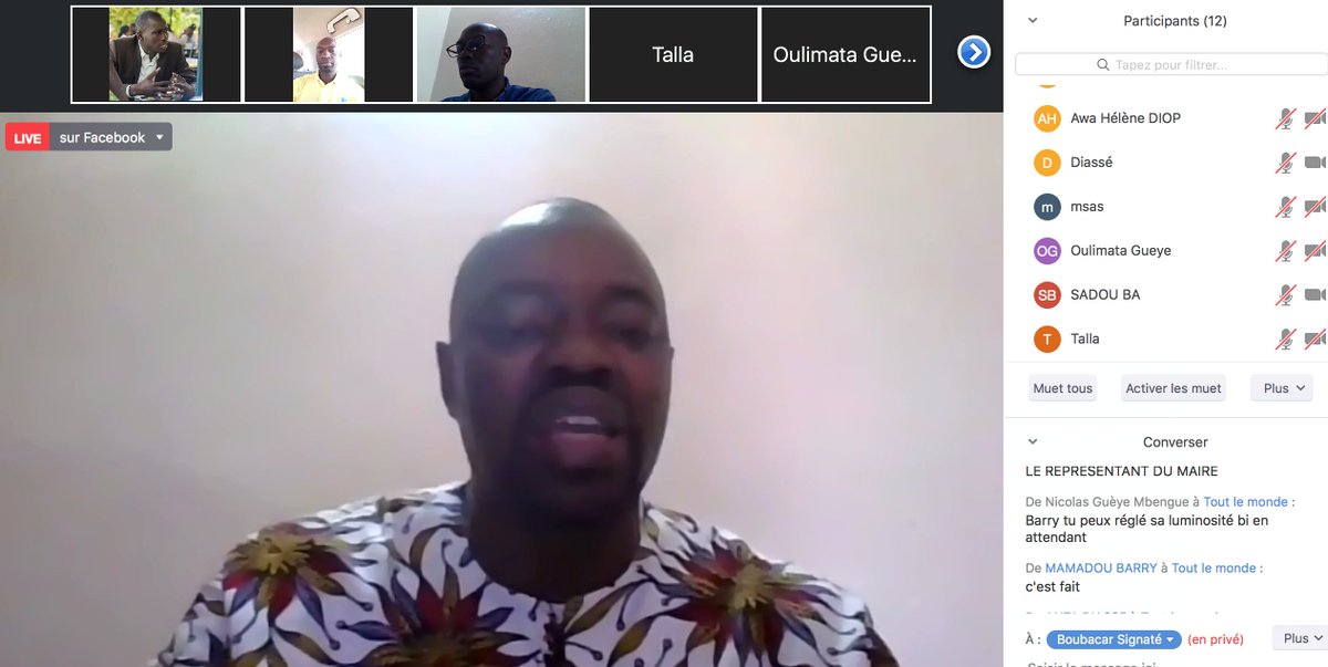 actionsolidint's tweet photo. Cérémonie de LANCEMENT OFFICIEL DIGITAL DE LA CAMPAGNE DE LUTTE CONTRE LE COVID 19« BOUCLIER TROISIEME AGE» #AarSunuMaakYi  le live ici https://t.co/CkMnPIvXj2 https://t.co/AJoryZn0zw