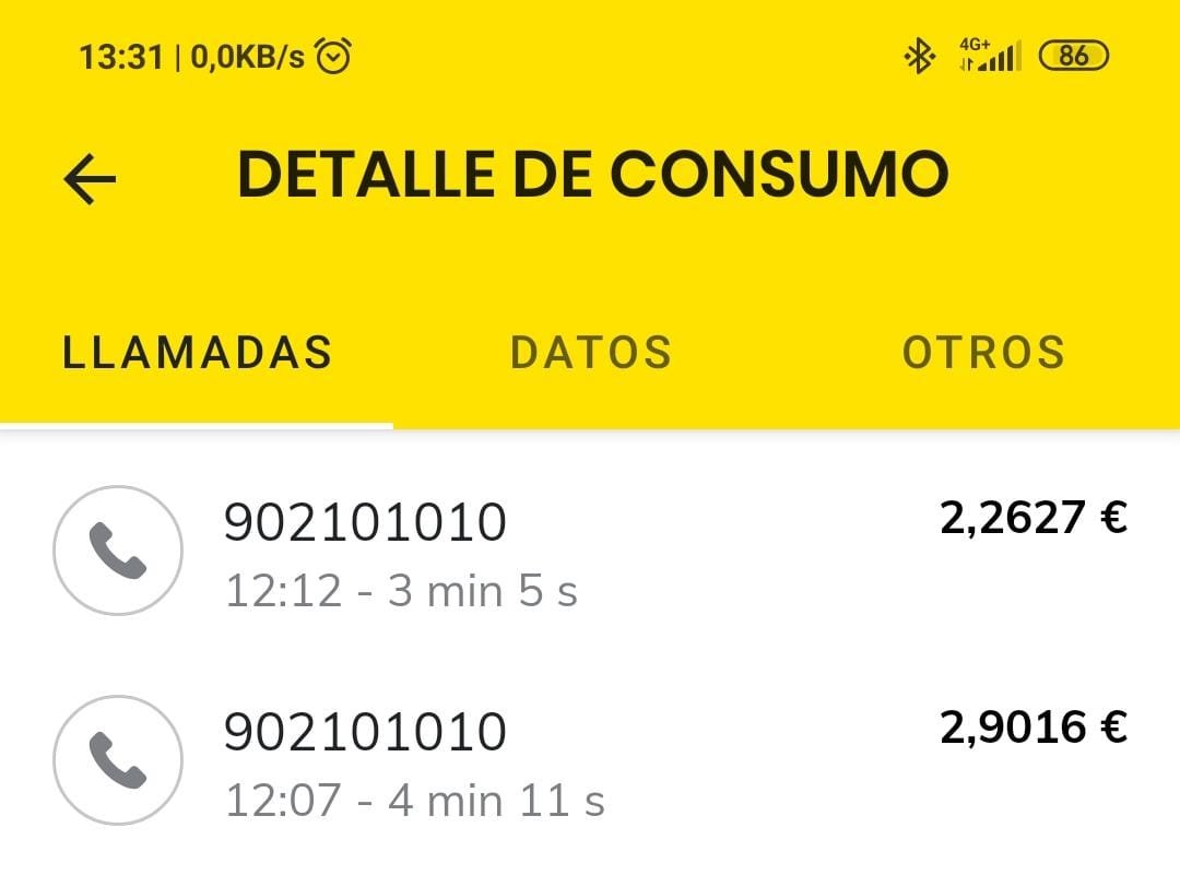 c4rlosca's tweet photo. @SEUR_responde @SEUR @DecathlonES Si la línea 902 10 10 10 está fallando y además tenéis constancia de ello, ¿podríais realizar el reembolso de los 5,85€ que se me han facturado por 2 llamadas con una duración total entre ellas de 7 minutos y 15 segundos?
@SEUR_responde @SEUR 
Gracias https://t.co/KjWn0IJz9a