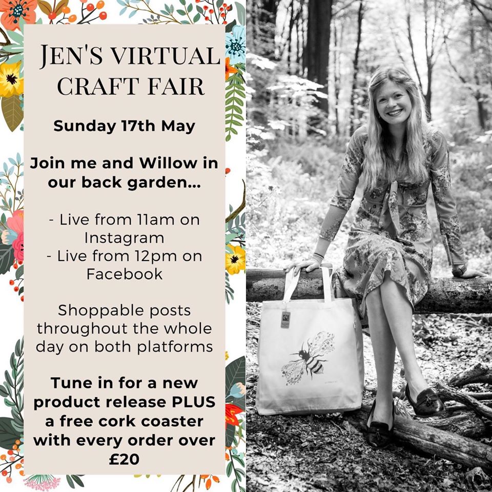 This is something really worth tuning into. 
#JenWinnettArt - truly #enterprising!
You might even be tempted to buy some of her #eco-friendly gifts.