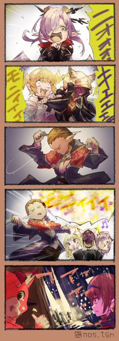 はじめてグラブルの漫画を描いてみました。 