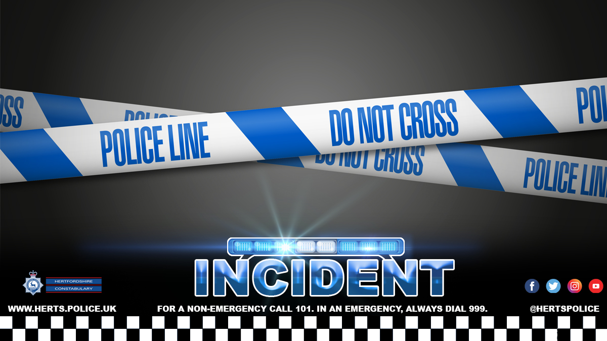 Herts Police on Twitter "We are currently at the scene of a serious