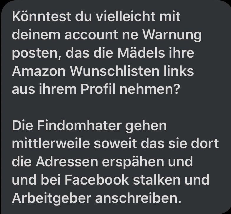 Warnung:

#findom