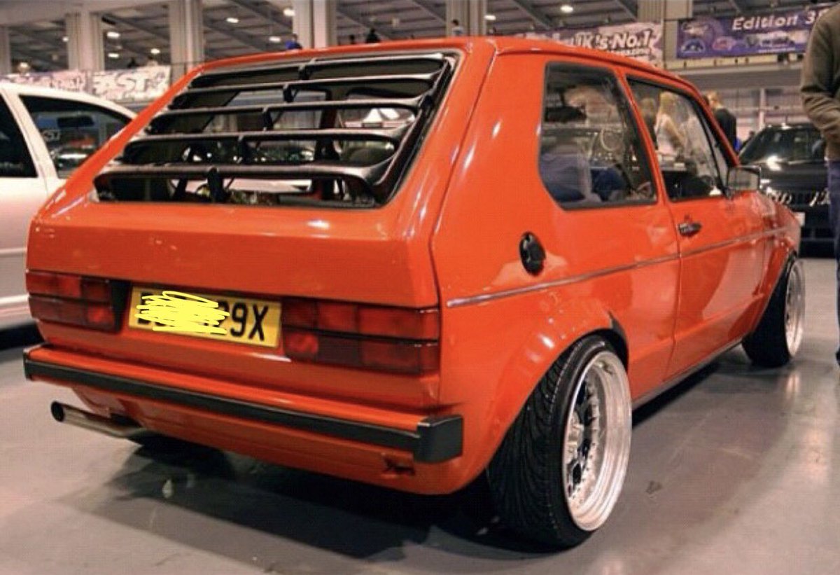 @Nozzasti Went to an Audi & VDub car show in this 12 years ago and almost went into labour with my daughter cos the coil overs were that harsh but air ride is cheating so what can ya do 🤷🏼‍♀️🤣😅 #VWGolf #Mk1Golf