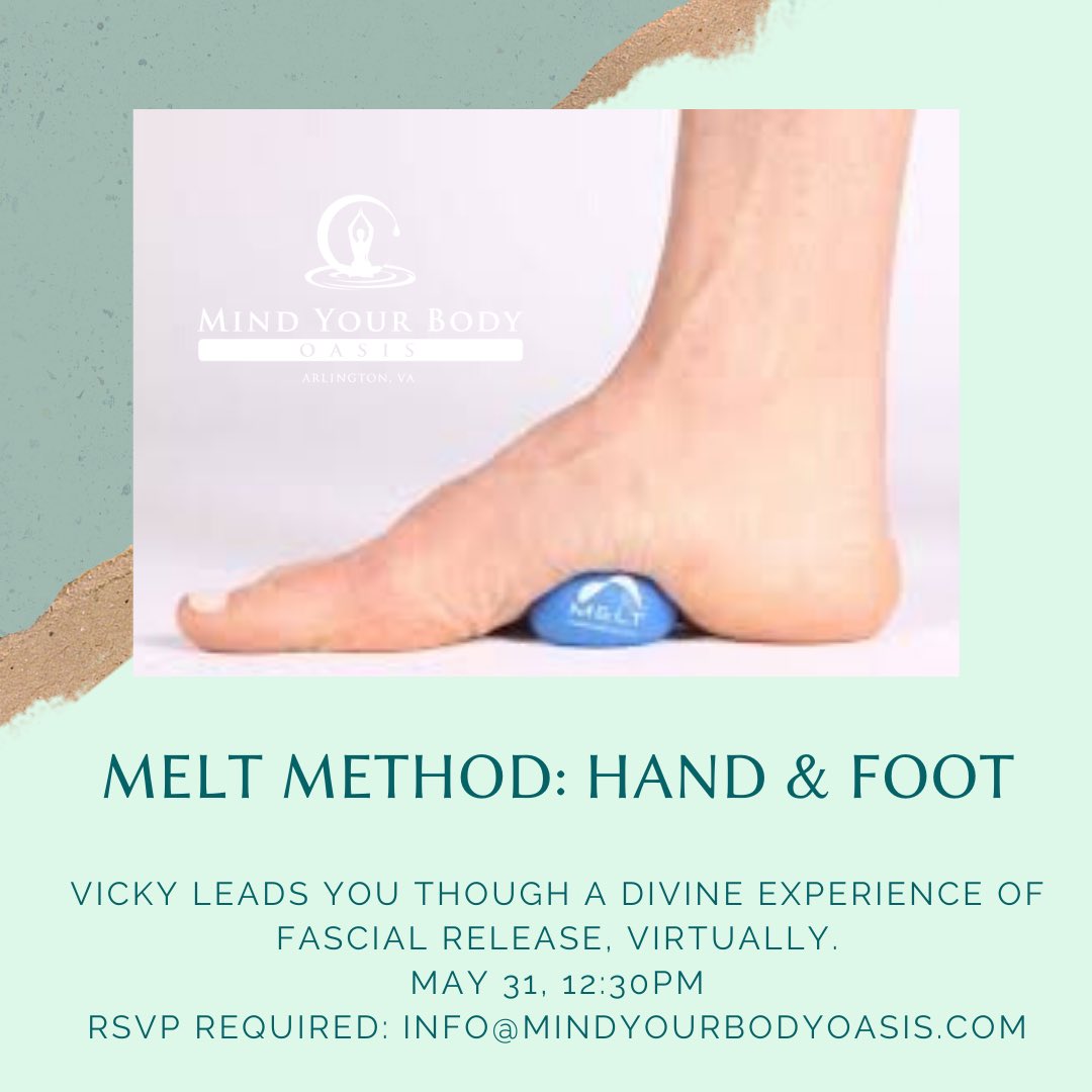 Mindurbodyoasis's tweet image. #melt #meltmethod class