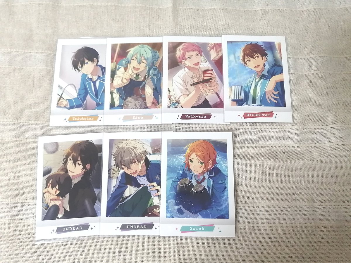 ___sthaL4's tweet image. ほんの少しだけど、創くんと交換できる方とかいらっしゃるかな。
パシャこれのほう、ミスってなぜか桃李くんIDOLのほういるけど気にしないで！笑、同種異種こだわりません！お気軽にお声かけいただければな〜と☺