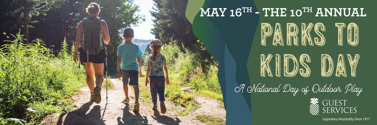 #ParkstoKids Day is finally here! Today, thousands of kids and families across the United States are celebrating our parks from home. Join in the fun - kidstoparks.parktrust.org.