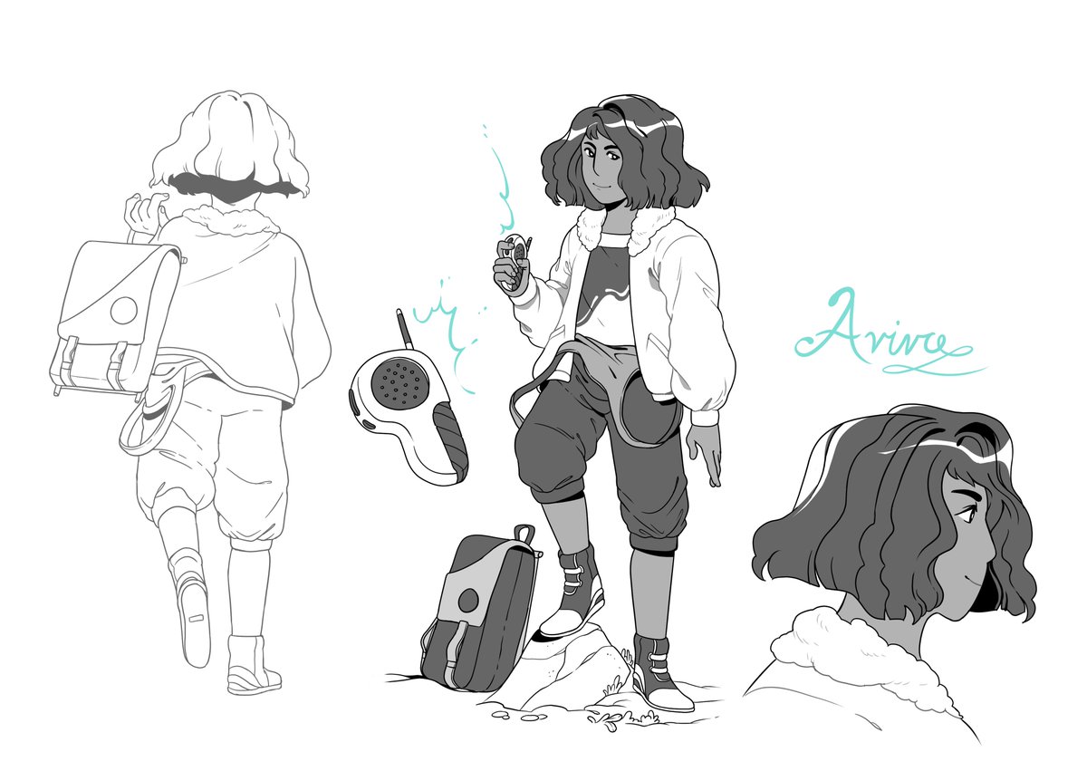 These were some of my pitch material when I was first drawing it. Grateful that Taneka understood what I was going for and allowed me to make something really personal. I hope you all enjoy it.