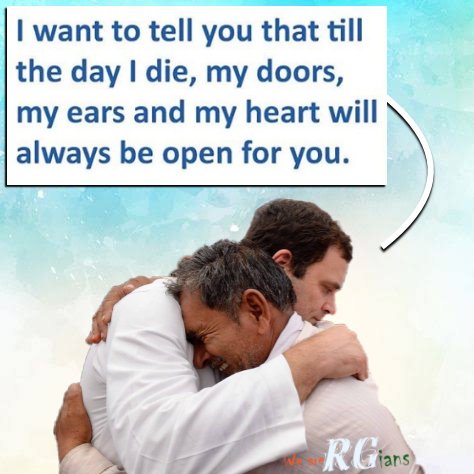 WeAreRGians's tweet photo. He promised 🙂
#मेरा_नेता_राहुल_गांधी #WeAreRGians #RGians #RahulCaresForIndia #BeingRaGa https://t.co/YOLAbZxeOw