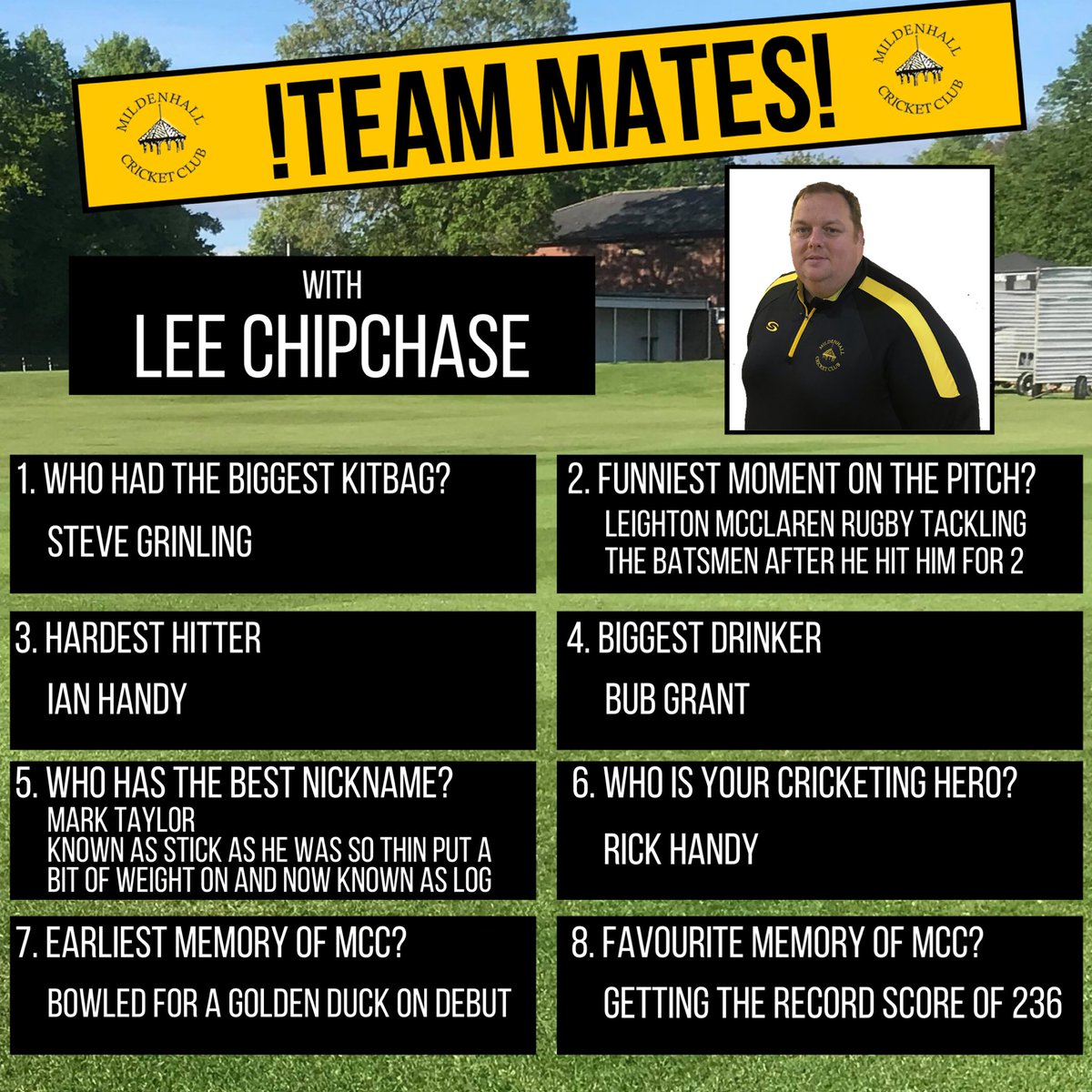 Mildenhall Cricket Club tweet media