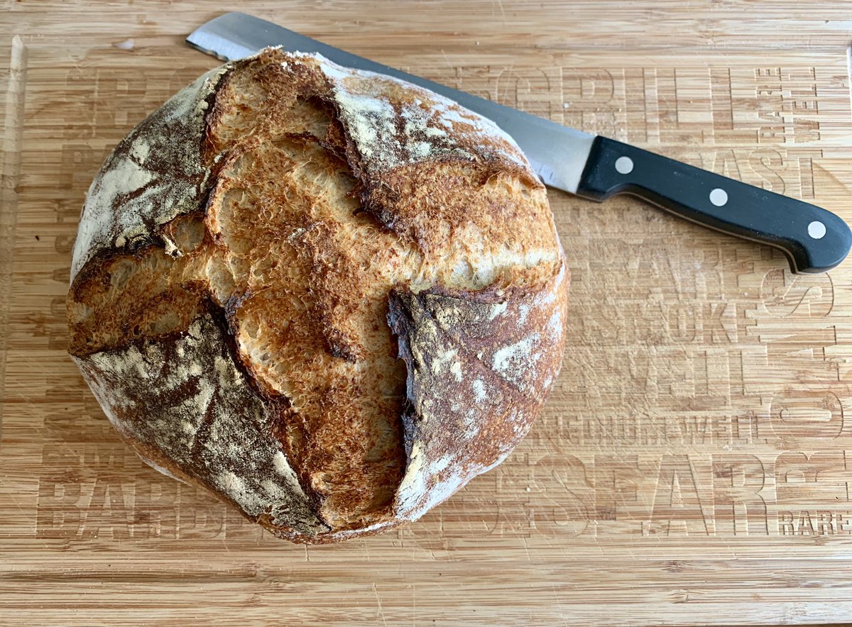 Phil_Sandford's tweet photo. Came out okay again #lockdownbakery https://t.co/clSp4aFgLP