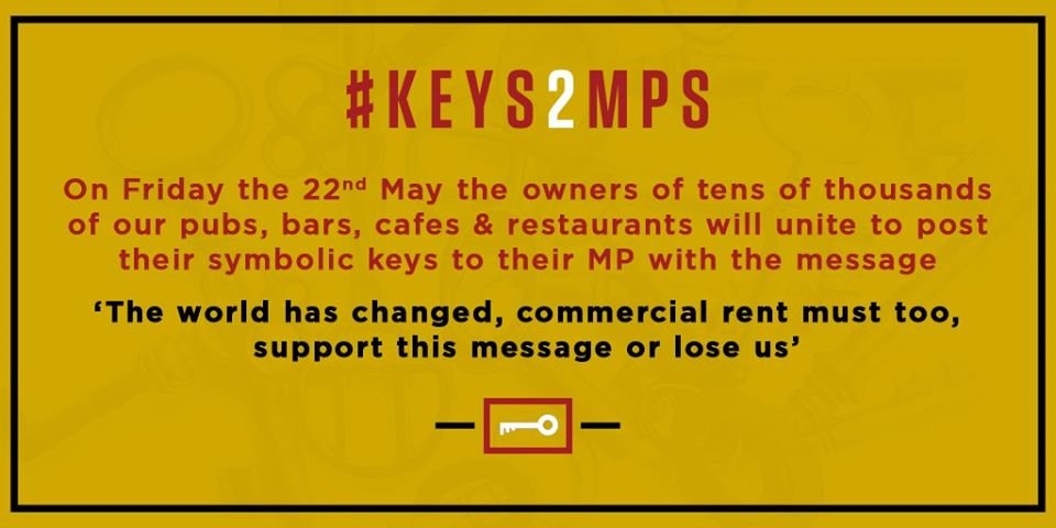 #Keys2MPs #NationalTimeOut #nopubnorent #hospitalityindustry #saveourpubs