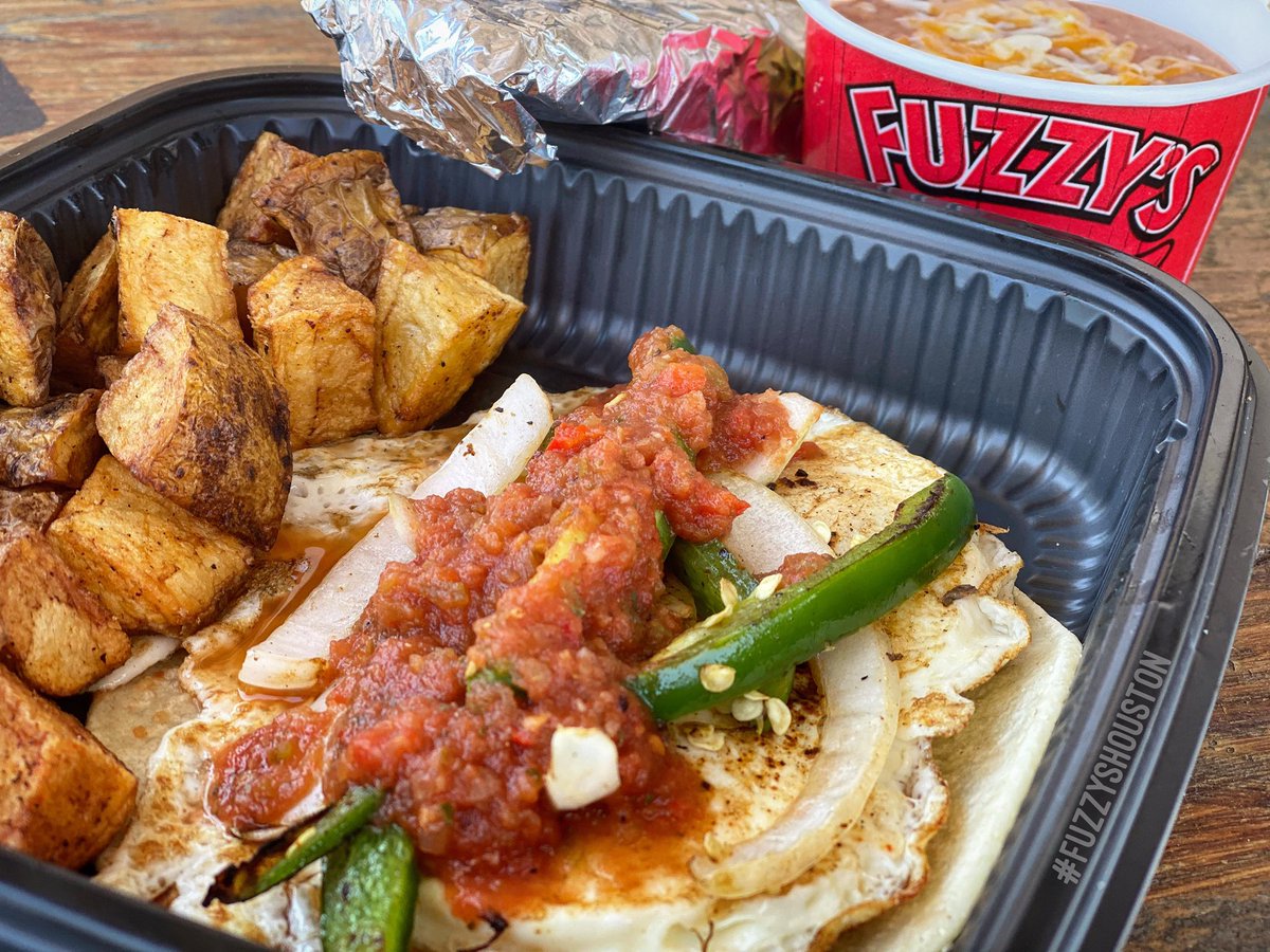 fuzzysleaguecty's tweet photo. Upgrade your typical weekend Brunch with Huevos Rancheros! 🌶🍳 Best part? We serve breakfast all day long so it’s never too late to enjoy! #huevosrancheros #brunch #fuzzys #fuzzystacoshop #fuzzyshouston #leaguecity #leaguecitytx https://t.co/6TsLmGc2do