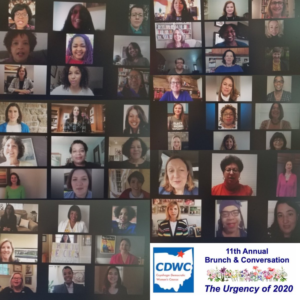 Dara4Ohio's tweet photo. @CuyahogaDWC Thank you for a fantastic brunch as always even though it was alittle different this year. Let's get Ohio the leadership they need! #ElectWomen #TheFutureisFemale #ProudDemocrats https://t.co/cHuE8cw8by