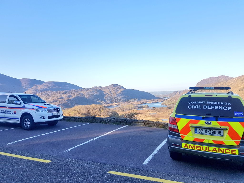 Kerry Civil Defence (@kycivildefence) on Twitter photo Since 29/03, we have attended to 107 separate taskings including:
⭕Water Rescue Callout
⭕Covid-19 Test Site Assist
⭕KCC Community Response Group Assist
⭕Patient Transfers
⭕Killarney Park Forest Fire Monitoring
⭕Delivery of PPE
Thanks to the all the team.
<a href="/countykerry/">Kerry County Council - Comhairle Contae Chiarraí</a> Since 29/03, we have attended to 107 separate taskings including:
⭕Water Rescue Callout
⭕Covid-19 Test Site Assist
⭕KCC Community Response Group Assist
⭕Patient Transfers
⭕Killarney Park Forest Fire Monitoring
⭕Delivery of PPE
Thanks to the all the team.
<a href="/countykerry/">Kerry County Council - Comhairle Contae Chiarraí</a>