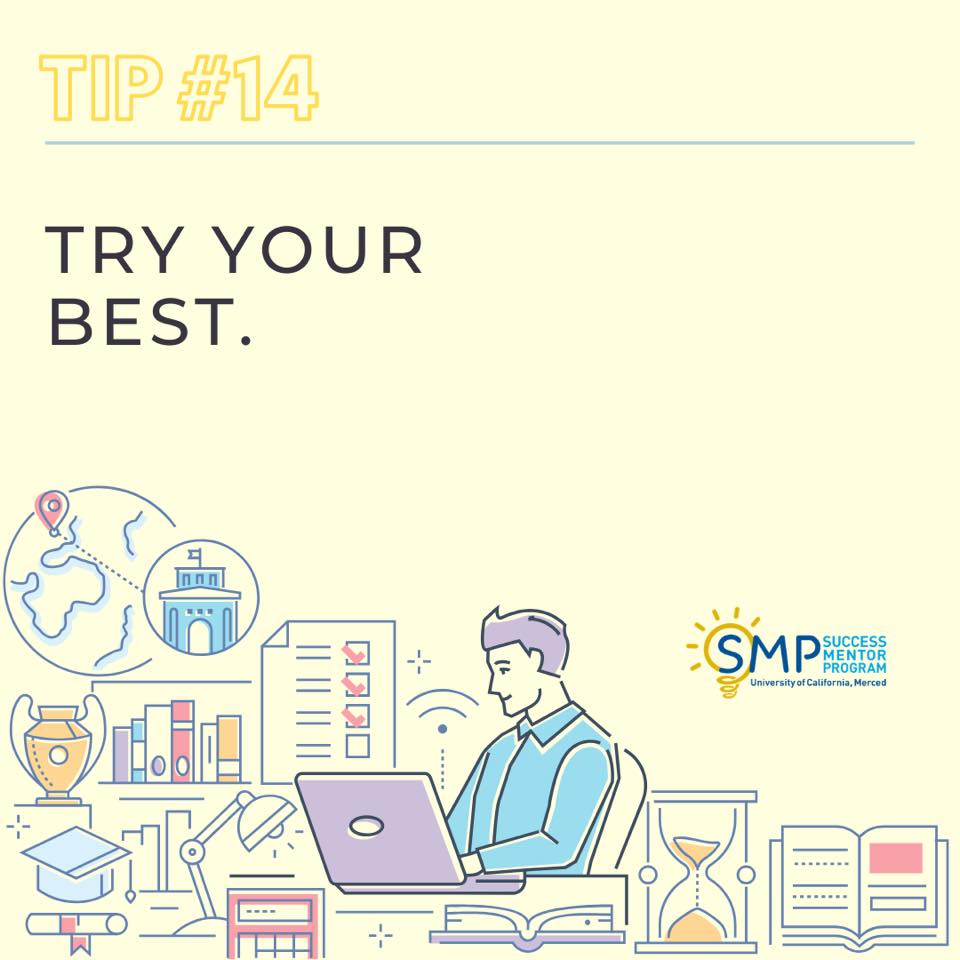 UCMSMP's tweet image. Make sure you always do your best! 🤩