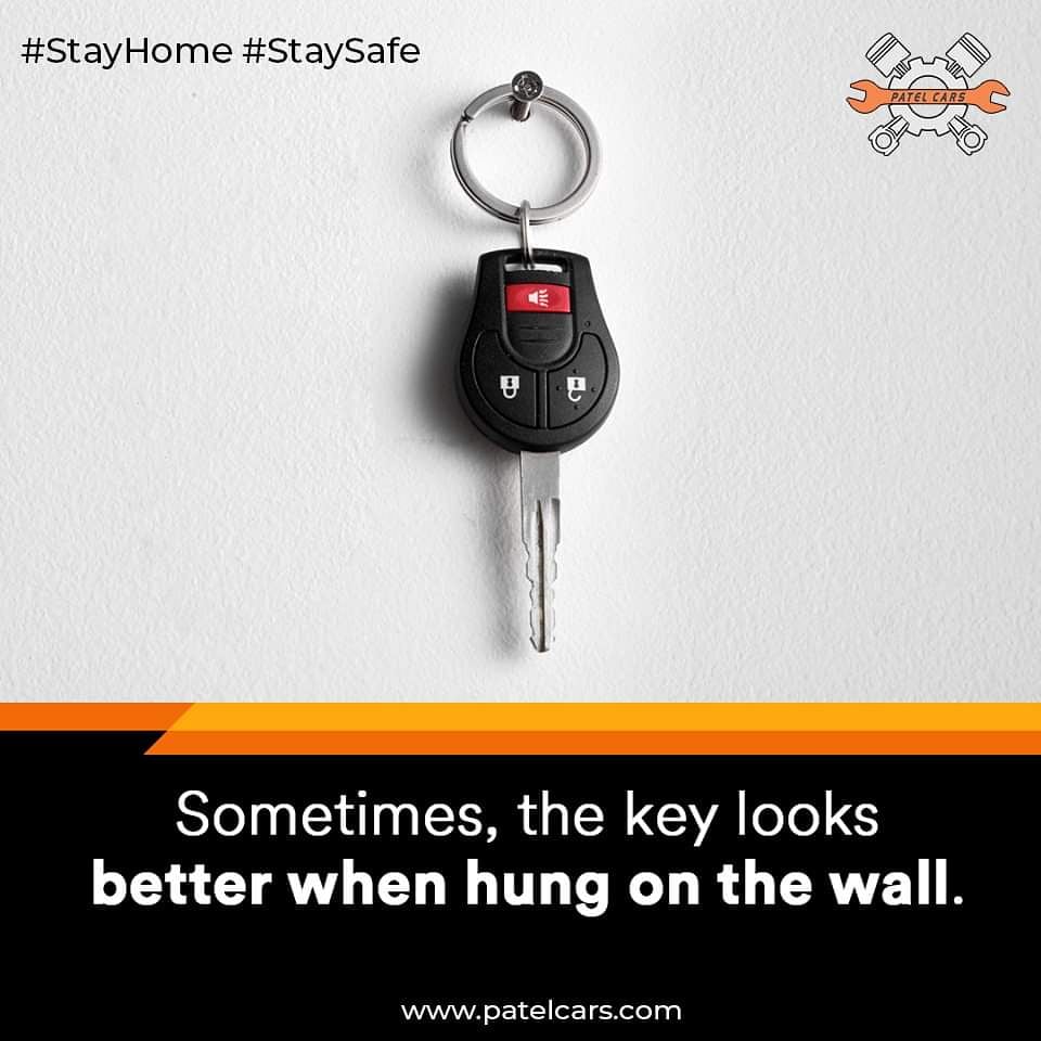 Let's don't feel guilty about leaving your keys untouched.

#StayHome #StaySafe #3mcarcare #corona #pandemic #socialdistancing #virusoutbreak #coronavirus #COVID19