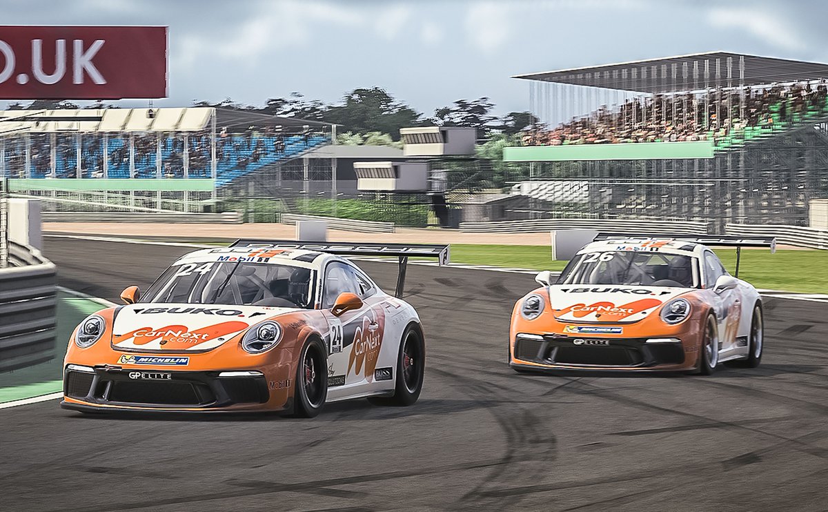 PorscheRaces's tweet photo. #PorscheMobil1Supercup/#virtualPMSC – As well as victory in the overall standings, titles will also be won in the various classes @Autodromo_Monza: Leon Köhler leads the Rookie competition, while Marc Cini tops the ProAm class. @GPElite is currently first in the Team competition https://t.co/RC1wOMRqfw