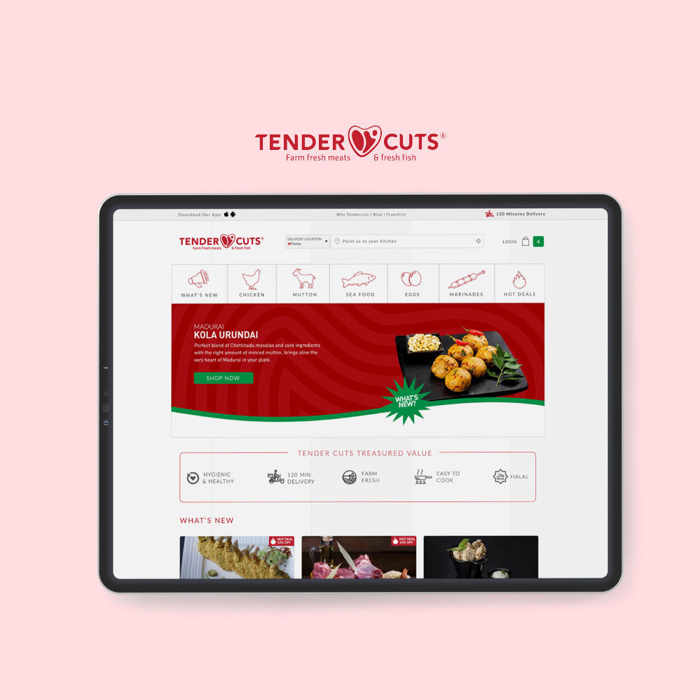 fpscreative's tweet photo. Delivering fresh brand content for Tendercuts:
TenderCuts provides fresh, quality meat in line with WHO standards &amp; delivers freshly cut meats &amp; related products to doorstep across Chennai. As a communication we were happy to deliver on their offline, social media &amp; website needs https://t.co/y2IC2lK1Ve