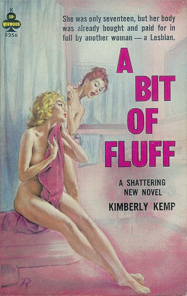 Lesbian Pulp Bot tweet media