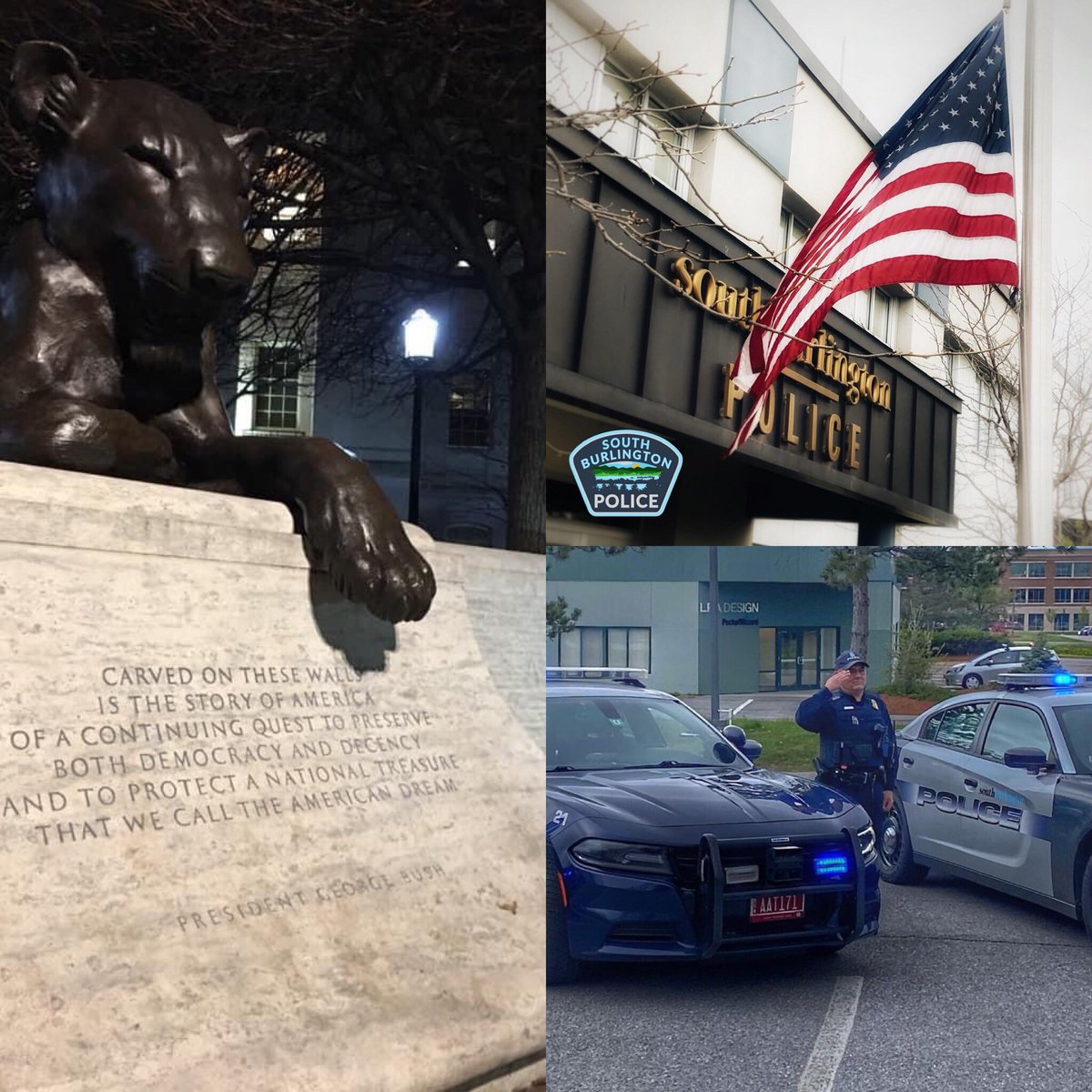 spb179's tweet photo. This week @SBPolice1 celebrated #PeaceOfficersMemorialDay against the back drop of the pandemic. Policing is a vocation, our officers and support staff are selfless, I’m blessed to serve with them. #policing #pride #service #sacrifice #sbvt https://t.co/NW42YKomPs