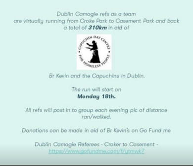 Dublin Camogie Referees - Croker to Casement Virtual #dublincamogie gofundme.com/f/ytmwk7
Runhttps://www.facebook.com/dubcamogie/photos/gm.639792276882607/2809924505773521/?type=3&amp;theater