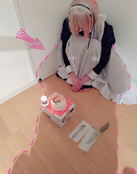 女装男子さん、写真をアップしたら彼女がいると勘違いされてしまうｗｗｗ