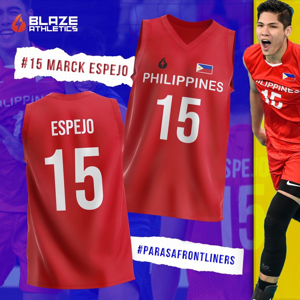 _baileysacot's tweet photo. #WeHealAsOne 💙❤️

the signed imitated jerseys of 🇵🇭🏐's  @marckespejooo and @averetamar are now available for pre-ordering at blaze athletics ph! 🔥

facebook:
https://t.co/nlC6njxBe1…
instagram:
https://t.co/V2IL1anBYL…

#parasafrontliners 😷
#PYDCares 🤗 https://t.co/nqARJesewy