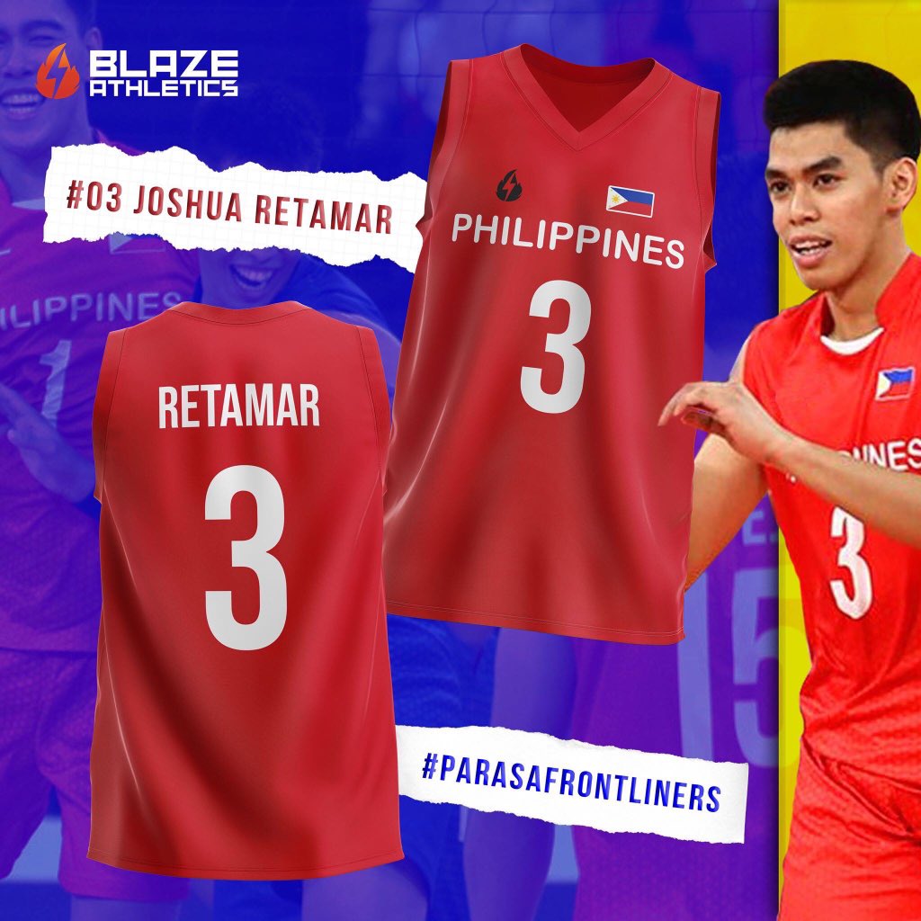 _baileysacot's tweet photo. #WeHealAsOne 💙❤️

the signed imitated jerseys of 🇵🇭🏐's  @marckespejooo and @averetamar are now available for pre-ordering at blaze athletics ph! 🔥

facebook:
https://t.co/nlC6njxBe1…
instagram:
https://t.co/V2IL1anBYL…

#parasafrontliners 😷
#PYDCares 🤗 https://t.co/nqARJesewy