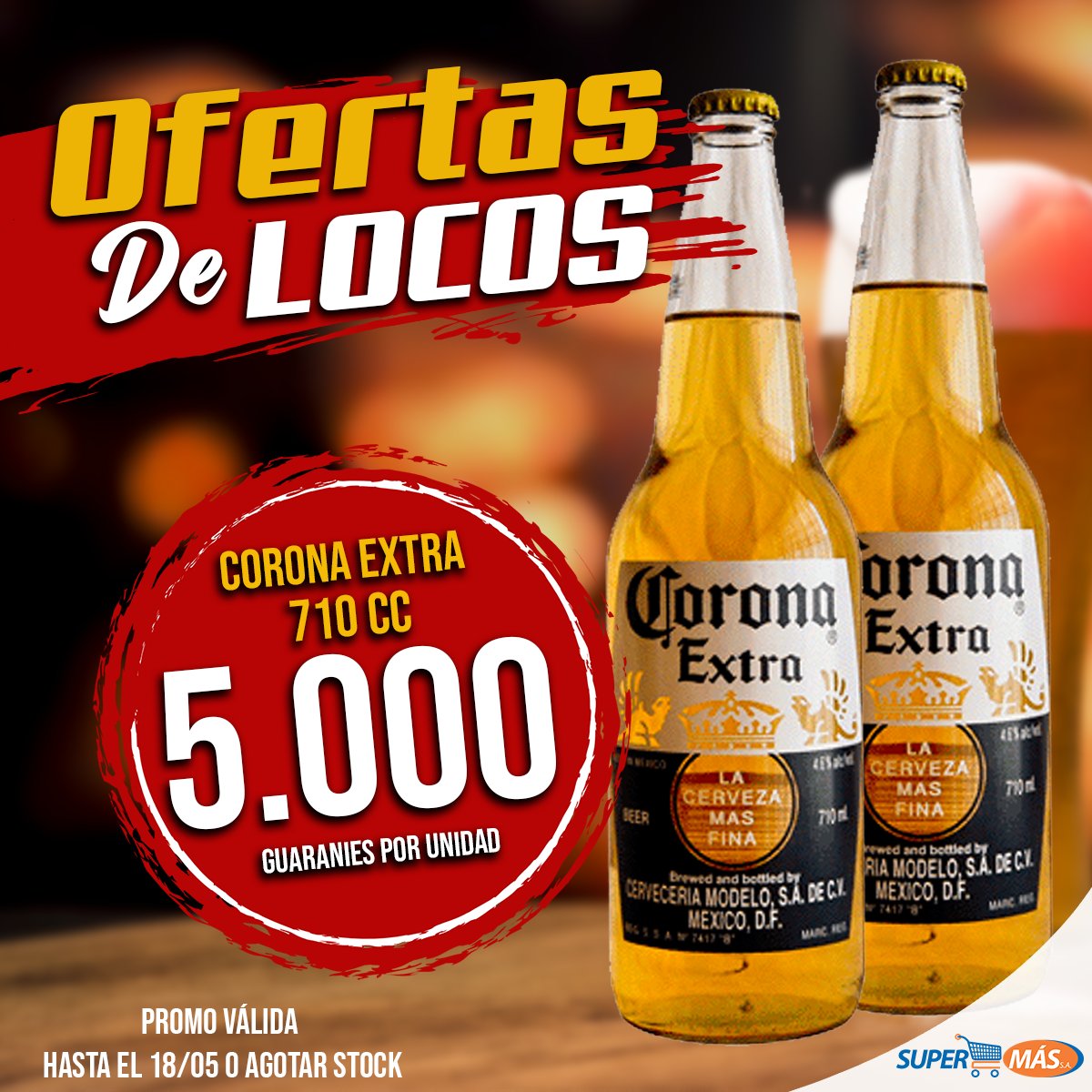 supermas_py's tweet photo. Este fin de semana tiramos la casa por la ventana🥳🍻🍻
📌Vení y aprovechá estas ofertas, refresca tu fin de semana 😋 🍺🍺
Te esperamos, estamos hasta las 19 horas.
.
.
#SuperMas #SuperMasPy #TeDaMasPorMenos #beerpy #BeerLovers #jaumina #drink #cervezapy #ofertaslocas #ofertas https://t.co/nh5na9IgkY