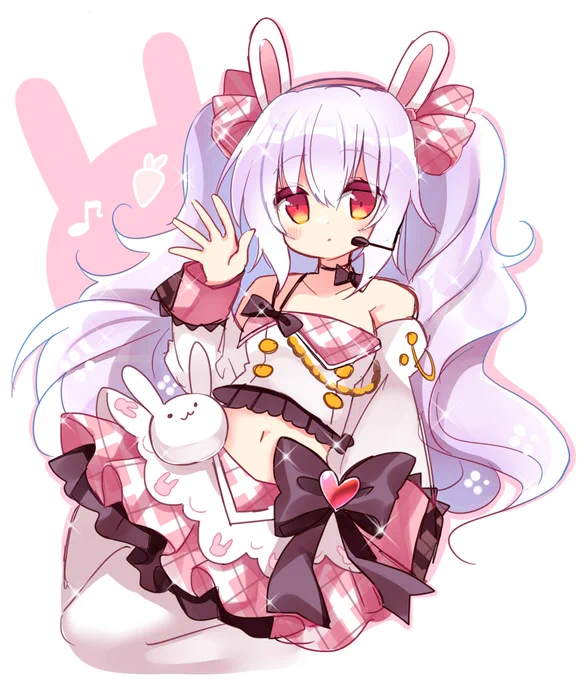 アイドル衣装のラフィーちゃん
#アズールレーン 