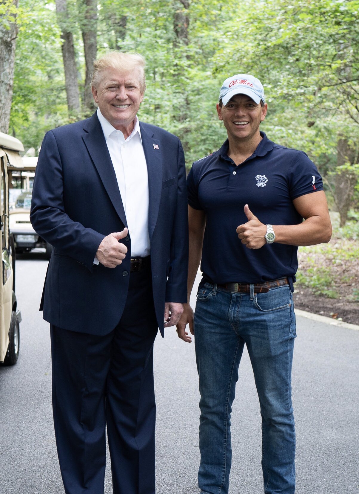 J. Hogan Gidley on X Hope y all have a two thumbs up weekend. Pic Last year at Camp David Photo cred THE shealahDCphoto cc realDonaldTrump https t kw7L3ptHmE X
