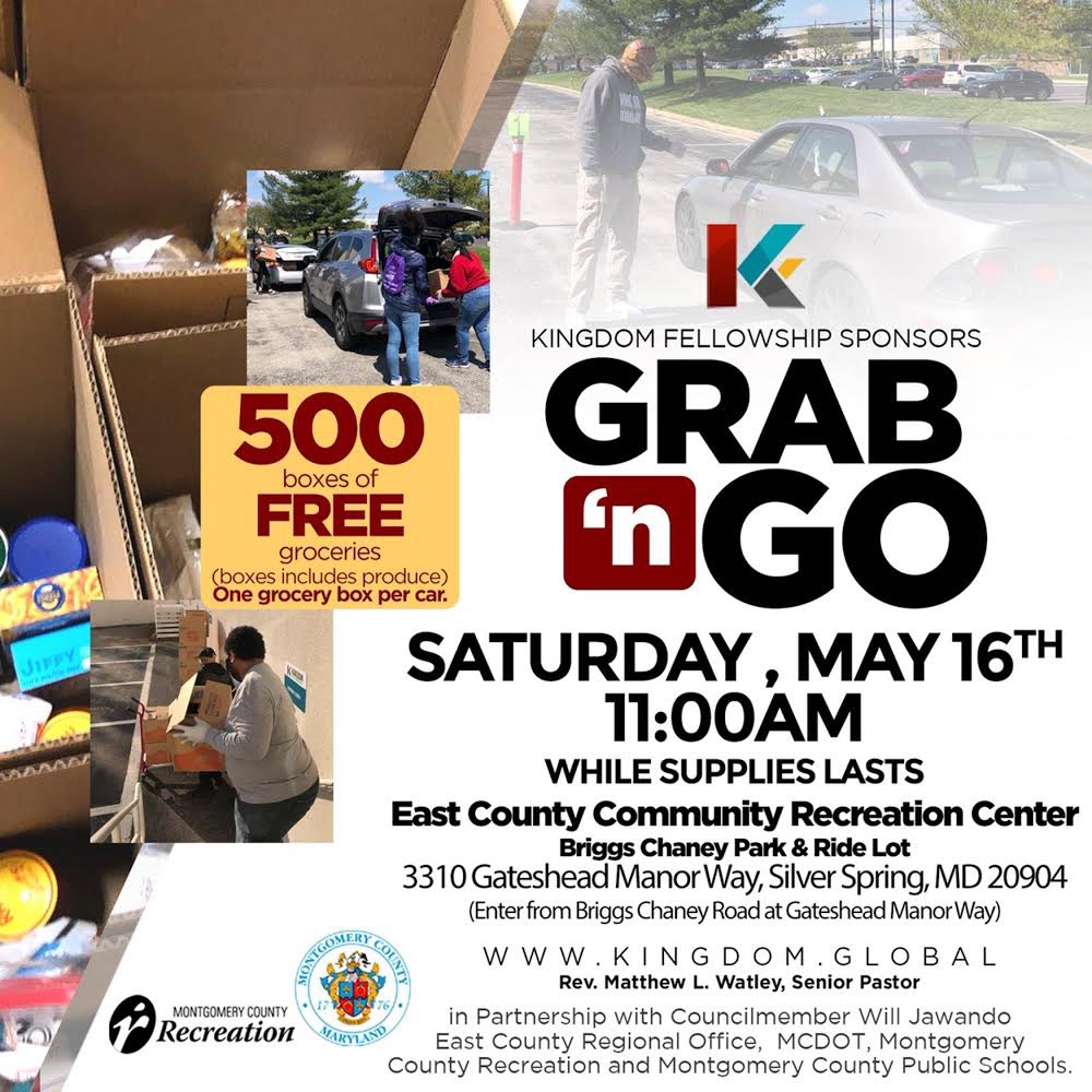 willjawando's tweet image. For those in need, we'll be distributing 500 boxes of groceries this morning, 11am at the East County Recreation Center, 3310 Gateshead Manor Way, Silver Spring, MD 20904 #WeAreInThisTogether